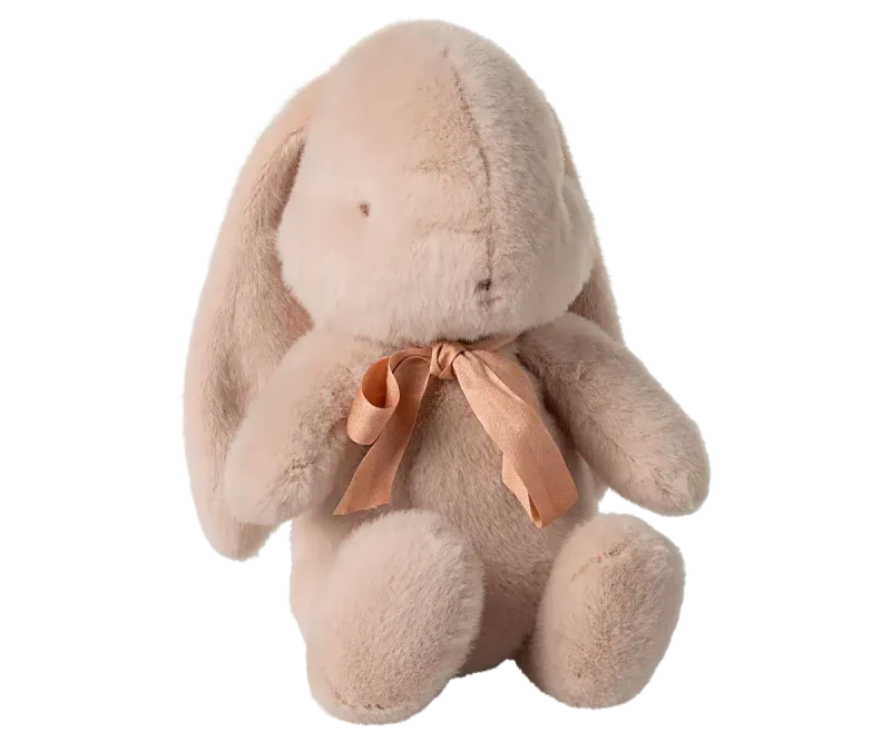 Maileg Bunny plush S Powder w rose cord ribbon