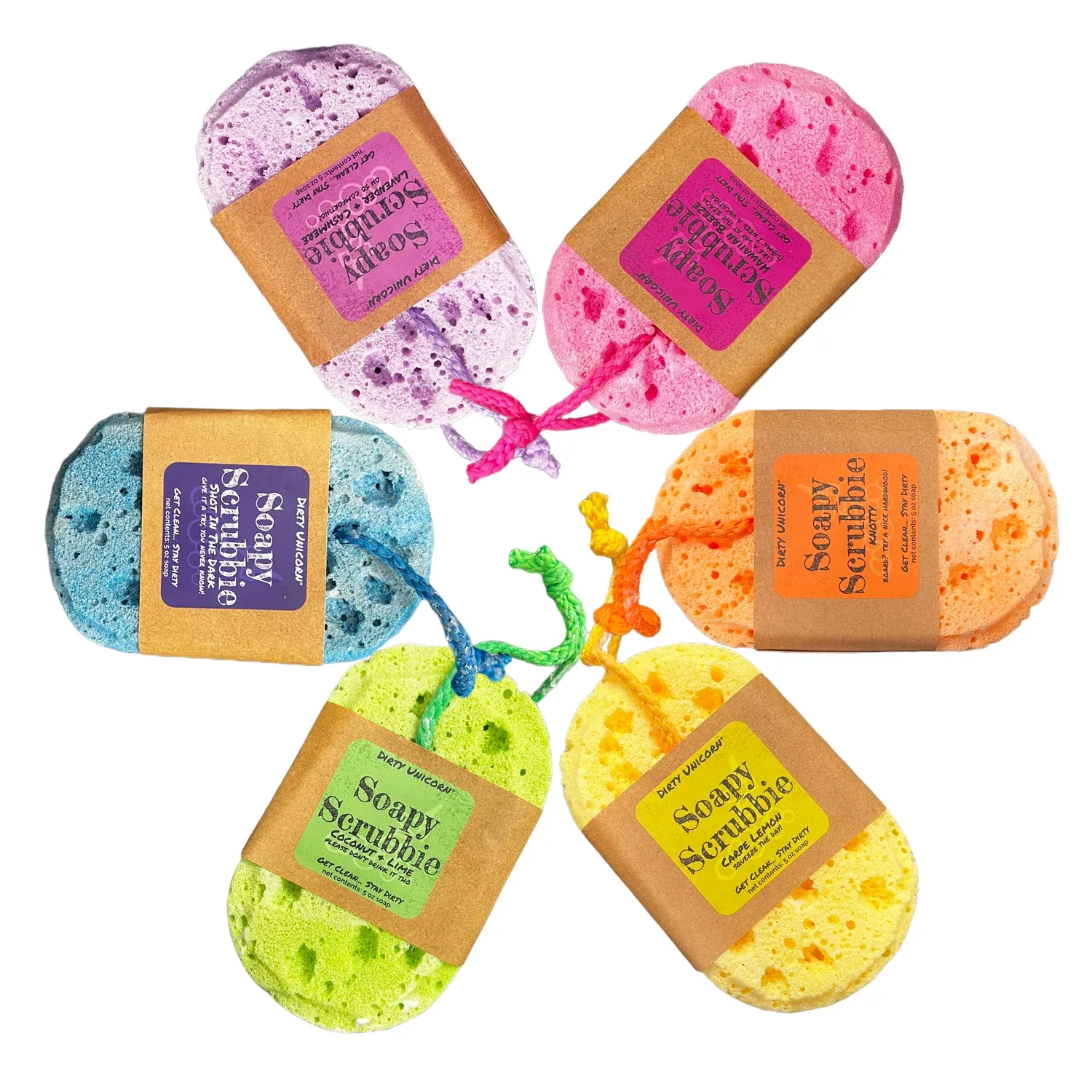 Dirty Unicorn Scrubbie