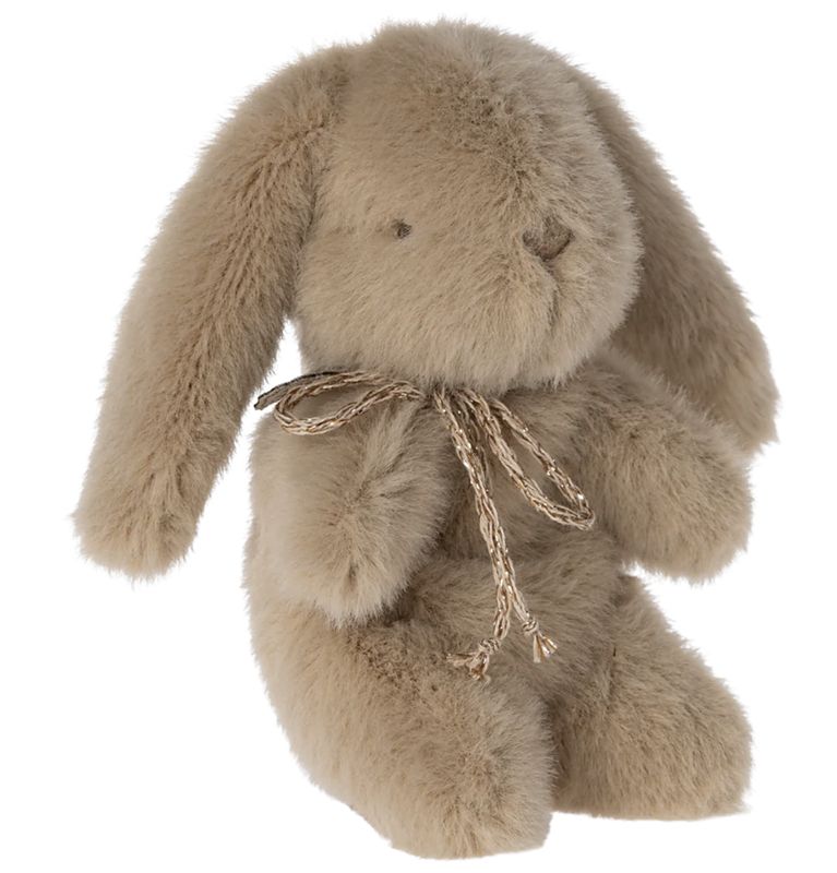 Maileg Bunny plush Mini Cream peach pink rope ribbon
