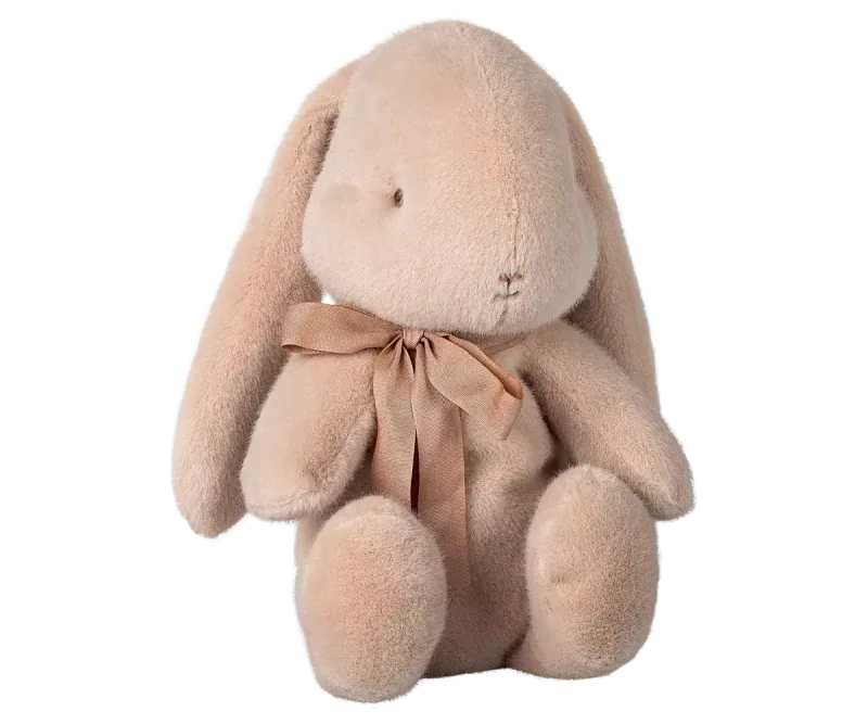 Maileg Bunny plush M Lt Pwdr Salmon Ribbon