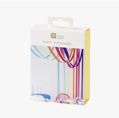 Rainbow Party Streamers