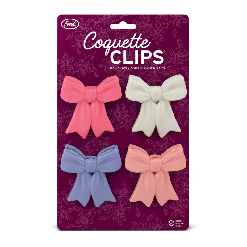 Fred Coquette Bag Clips S/4