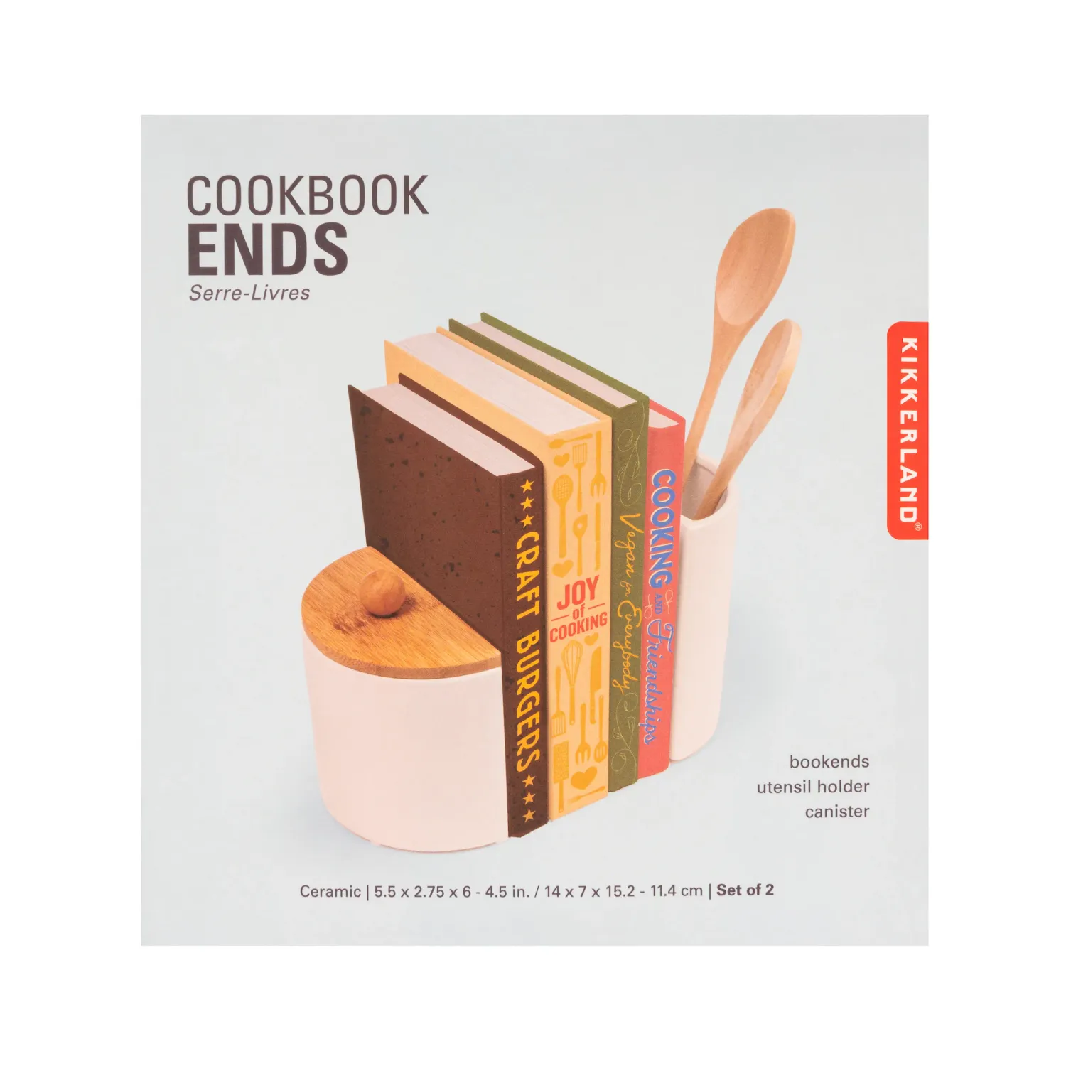Kikkerland Cookbook Ends
