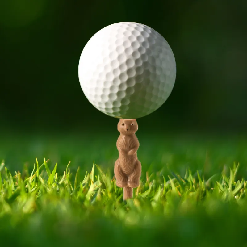 Kikkerland Gopher the Caddie Golf Tee