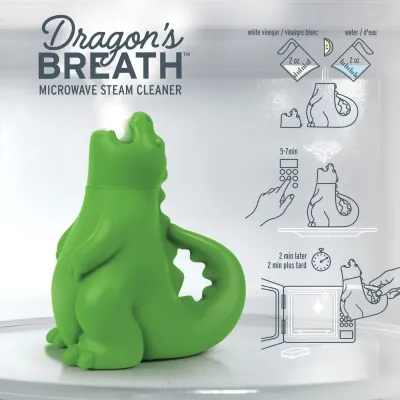 Fred Dragon's Breath - Microwave Steam Cleaner