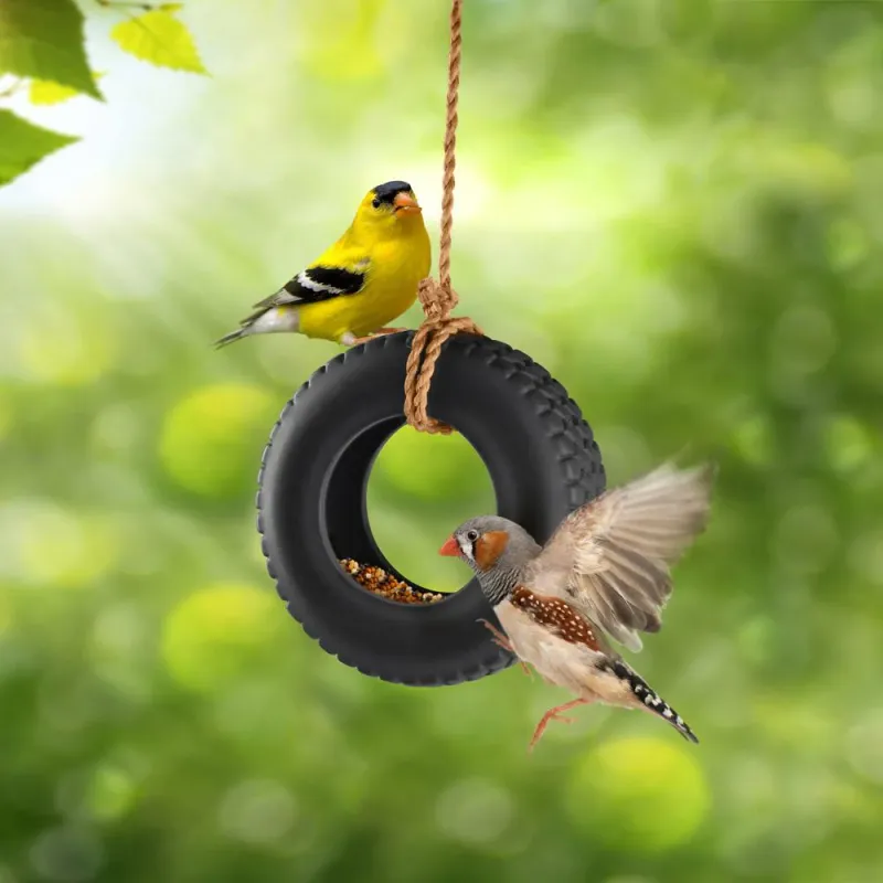 Fred Bird Feeder - Swing Time