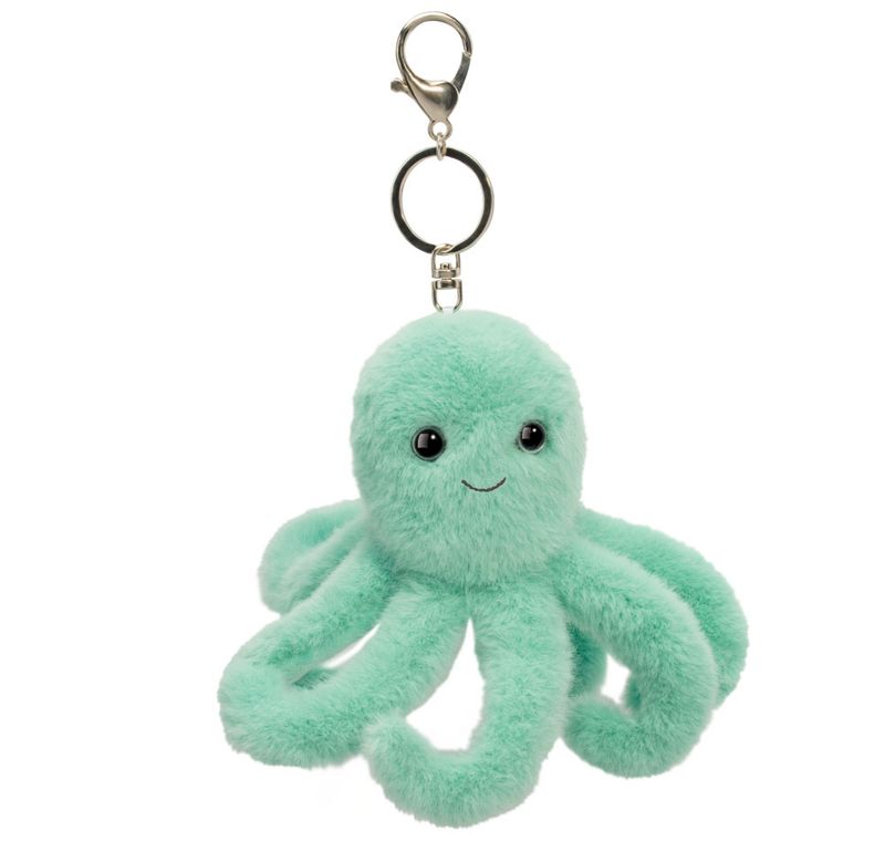 Octopus Plush Bag Charm