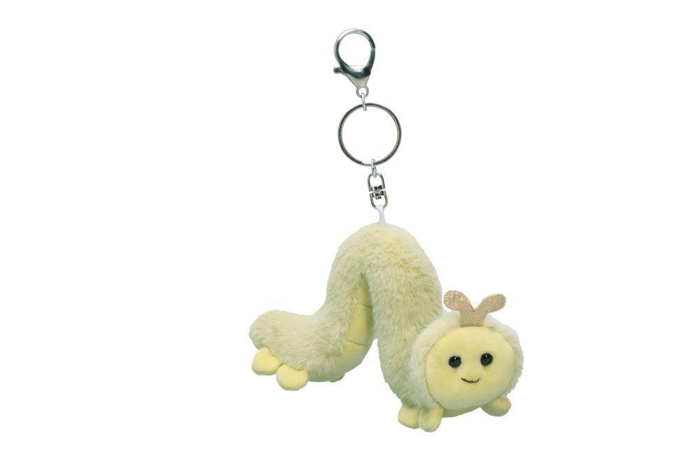 Inchworm Plush Bag Charm