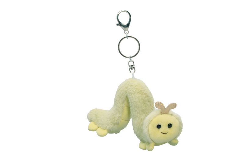 Inchworm Plush Bag Charm