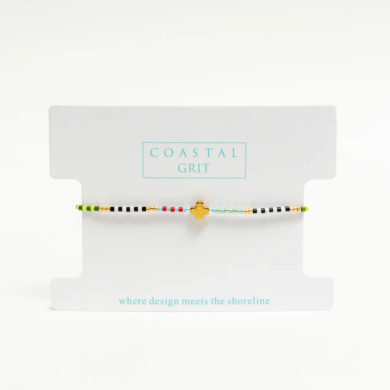 Coastal Cross Bracelet