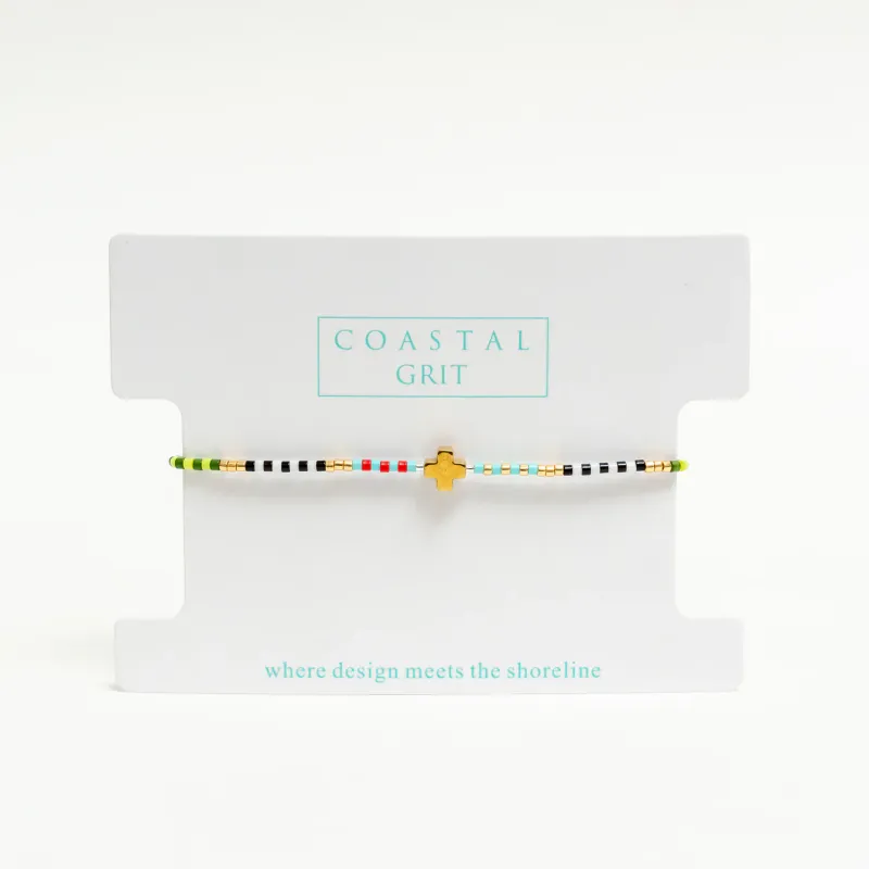 Coastal Cross Bracelet