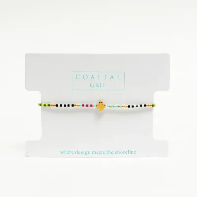 Coastal Cross Bracelet