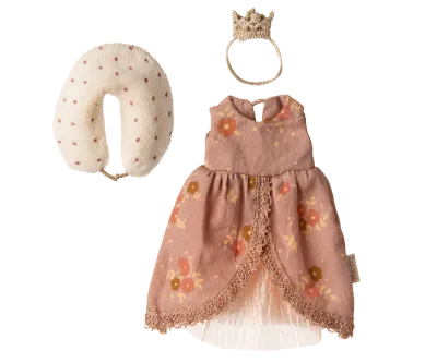 Maileg Queen dress, Mum mouse