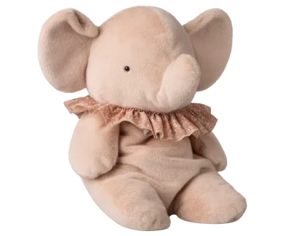 Maileg Elephant plush, Big - Powder