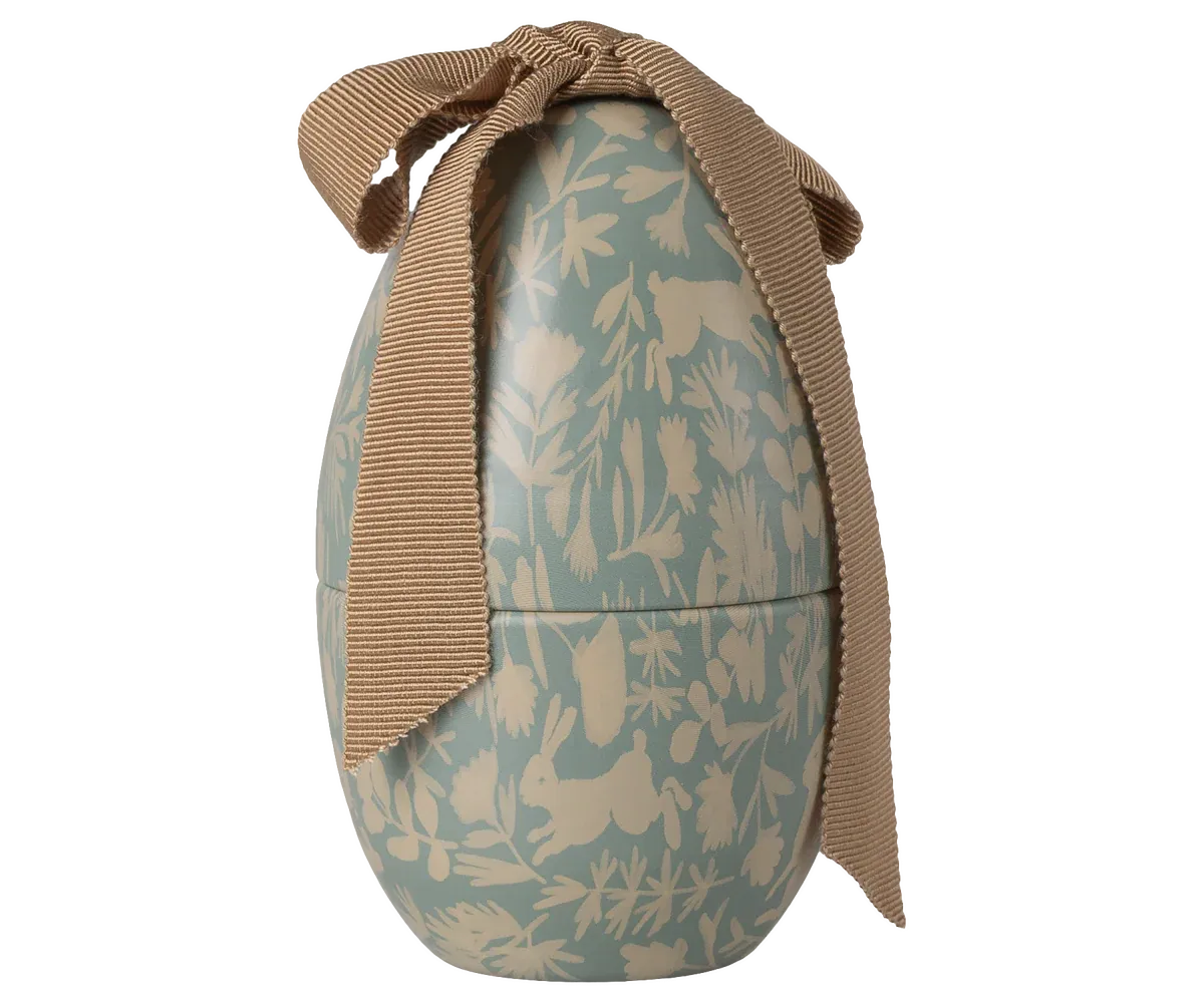 Maileg Easter egg, Small - Dusty blue