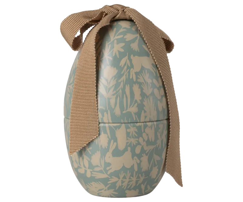 Maileg Easter egg, Small - Dusty blue