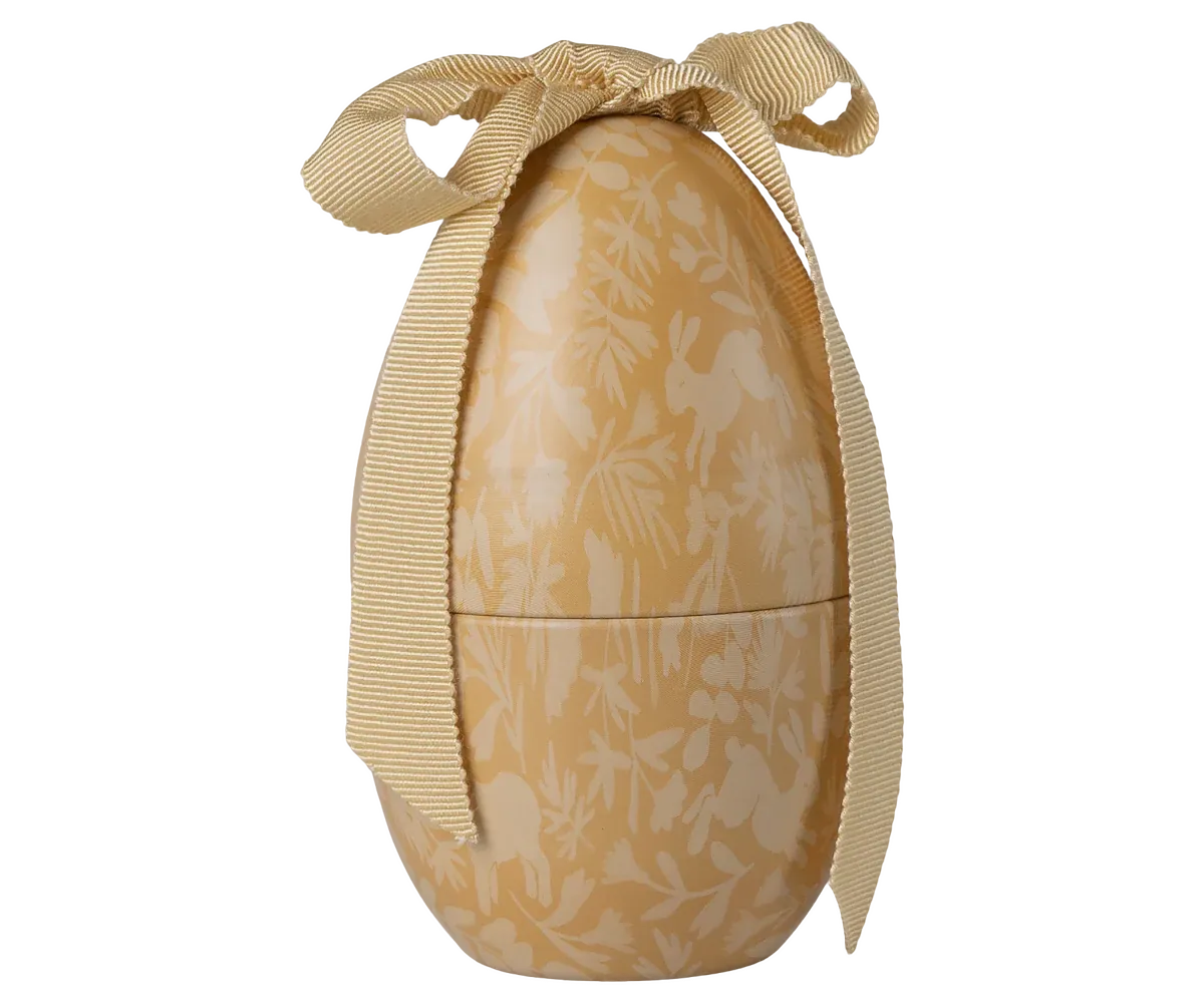 Maileg Easter egg, Small - Cream yellow