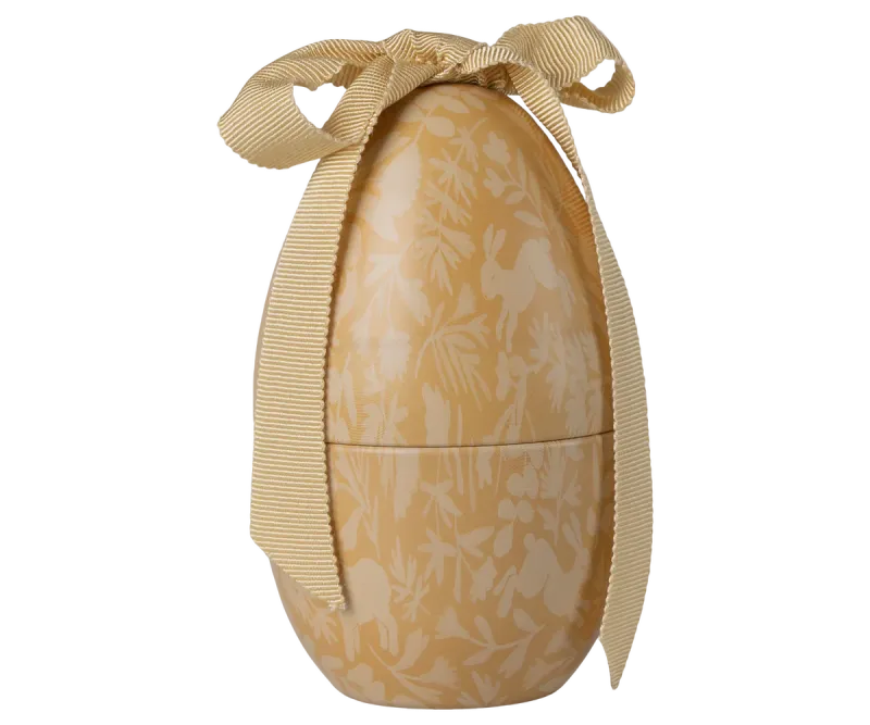 Maileg Easter egg, Small - Cream yellow
