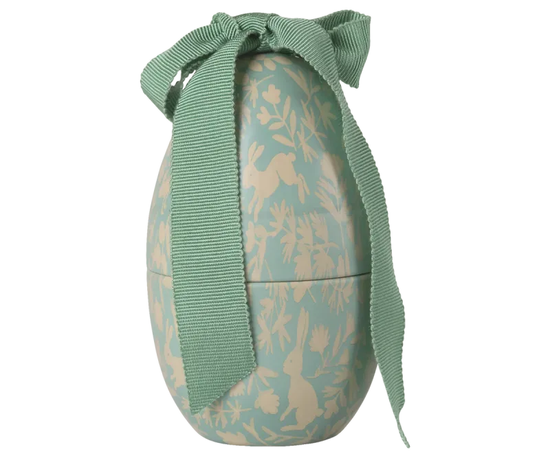 Maileg Easter egg, Small - Dusty mint