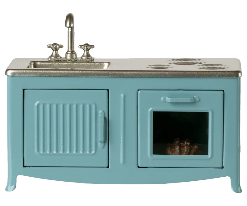 Maileg Kitchen, Mouse - Blue 