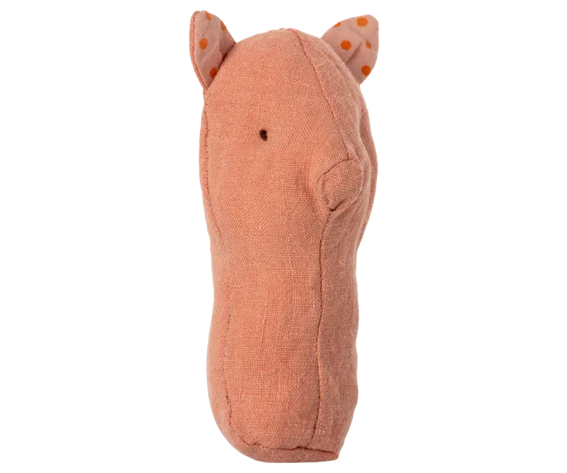 Maileg Lullaby Friends, Pig Rattle