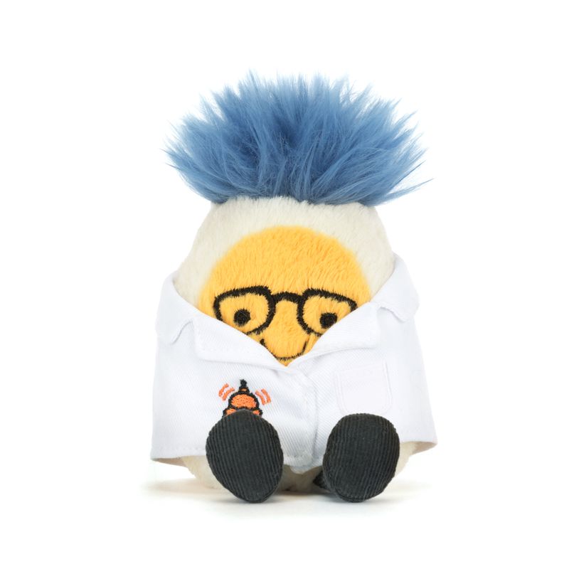Jellycat Amuseables Boiled Egg Scientist Outfit
