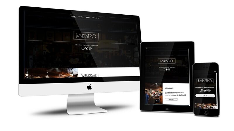 Baristro - website