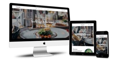 Domača restavracija - spletna stran