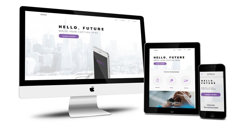 Hello Future - spletna stran