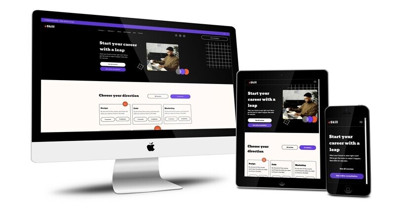 On-line izobraževanje - spletna stran