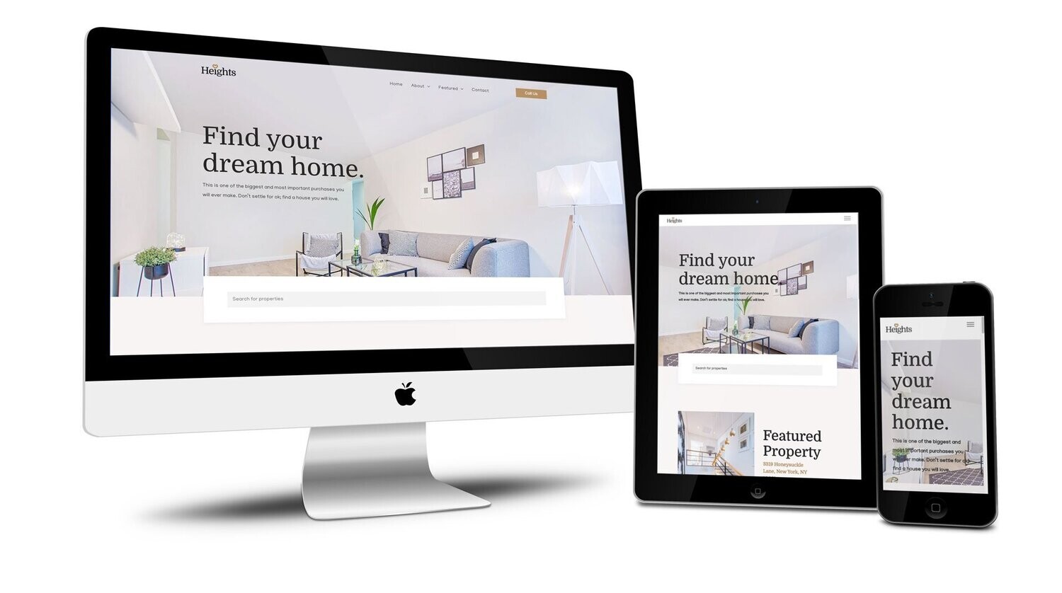 Dream Home - website