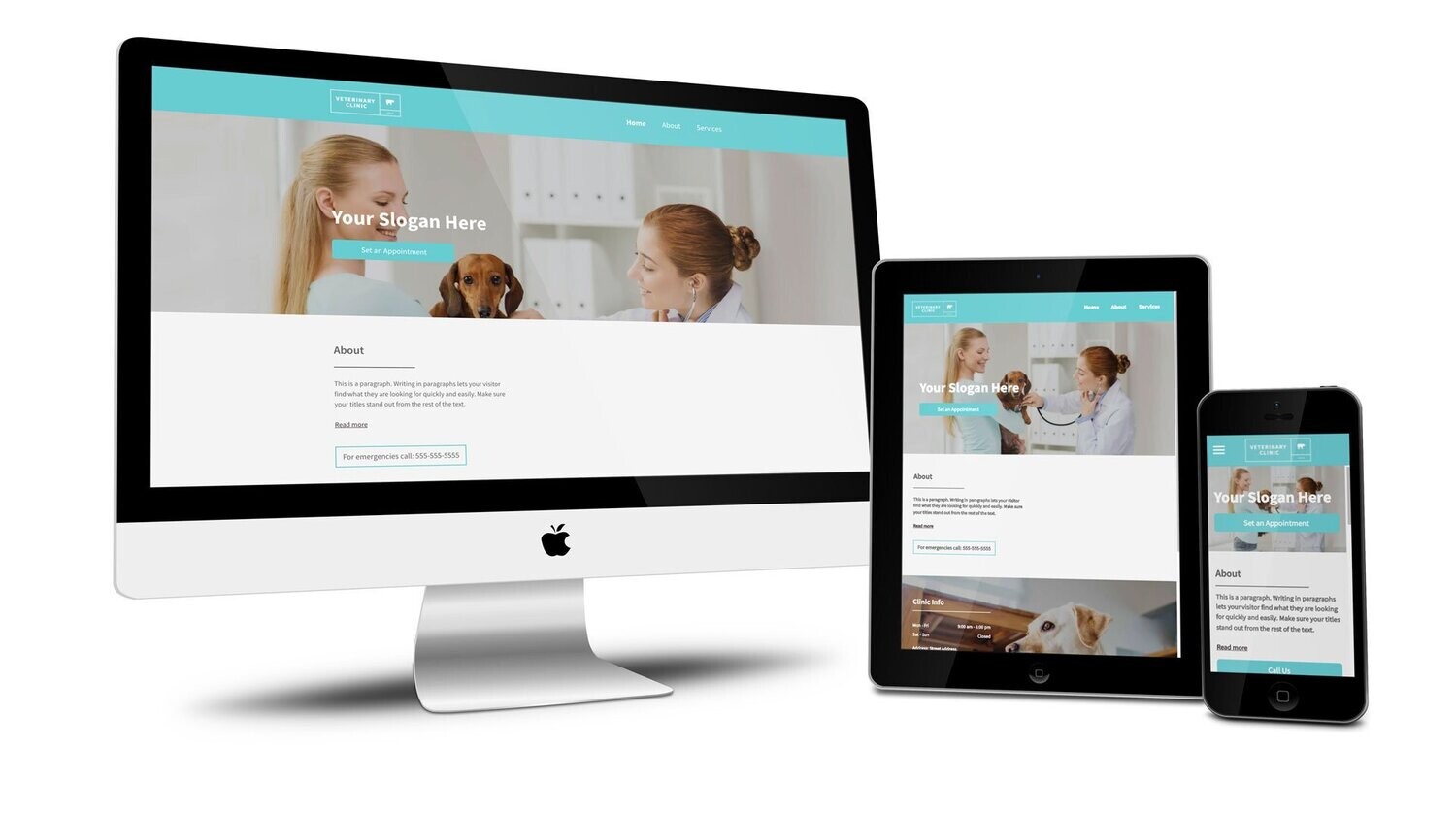 Veterinary Clinic - website