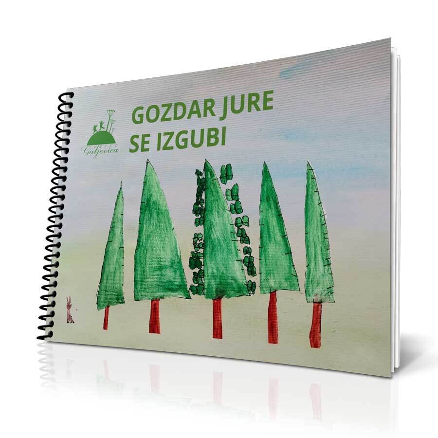 Gozdar Jure se zgubi (RAČKE) 21-22, Tip vezave: Špiralna vezava