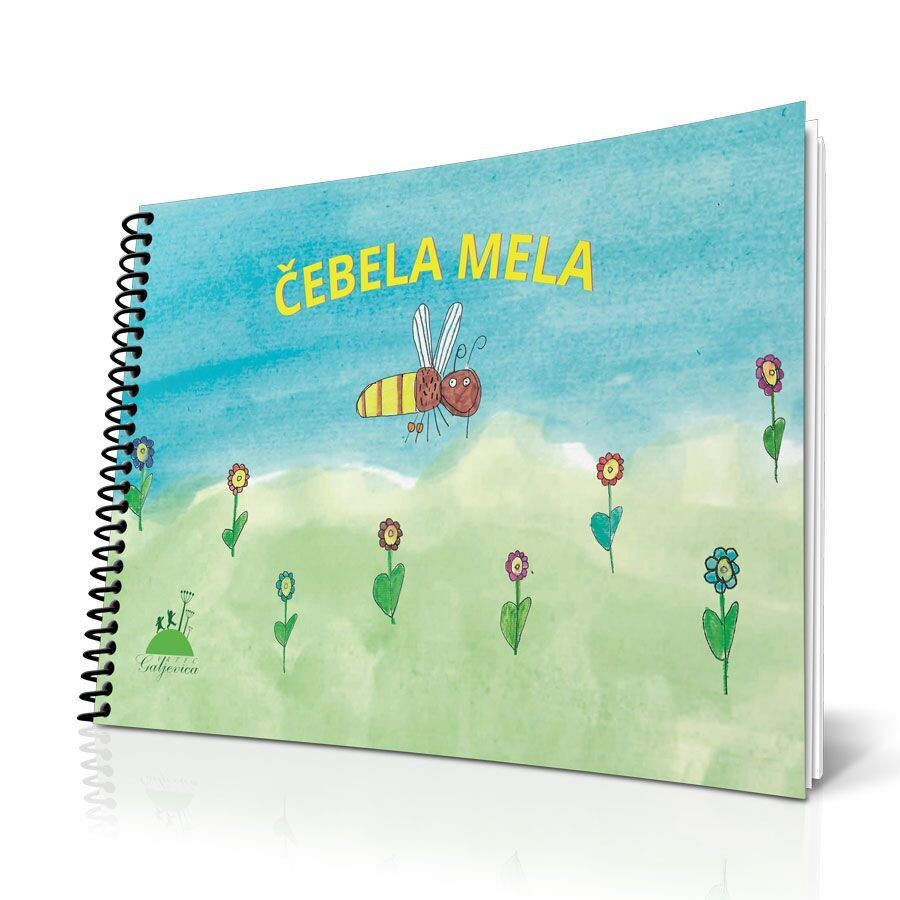 Čebela Mela (MURENČKI) 22-23, Tip vezave: Špiralna vezava