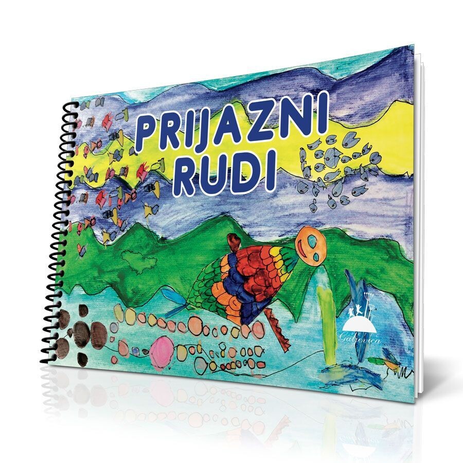 Prijazni Rudi (RIBICE) 22-23, Tip vezave: Špiralna vezava