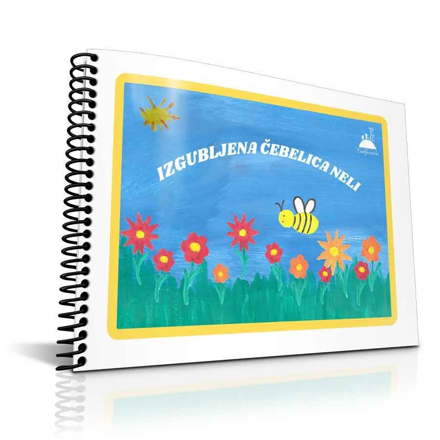 Izgubljena čebelica Neli (Čebelice 23-24), Tip vezave: Špiralna vezava