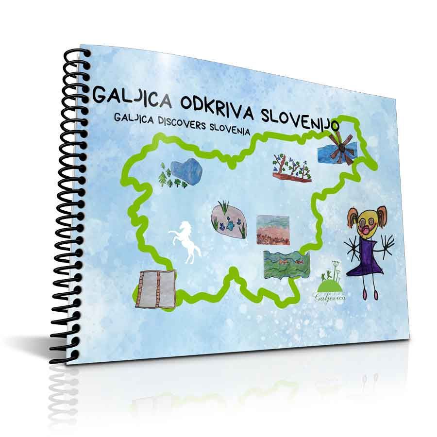 Galjica odkriva Slovenijo (Medvedi 23-24), Tip vezave: Špiralna vezava