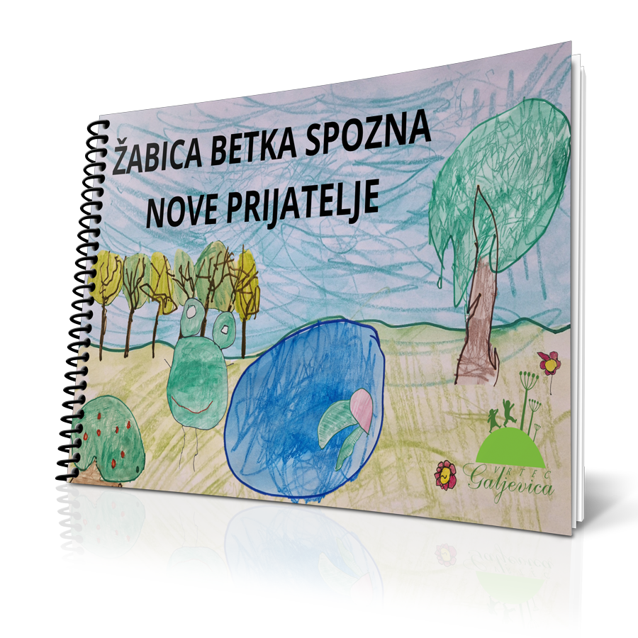 Žabica Betka spozna nove prijatelje (Žabice 2024/25), Tip vezave: Špiralna vezava