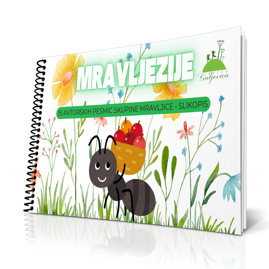 Mravljezije (Mravljice 2024/25), Tip vezave: Špiralna vezava