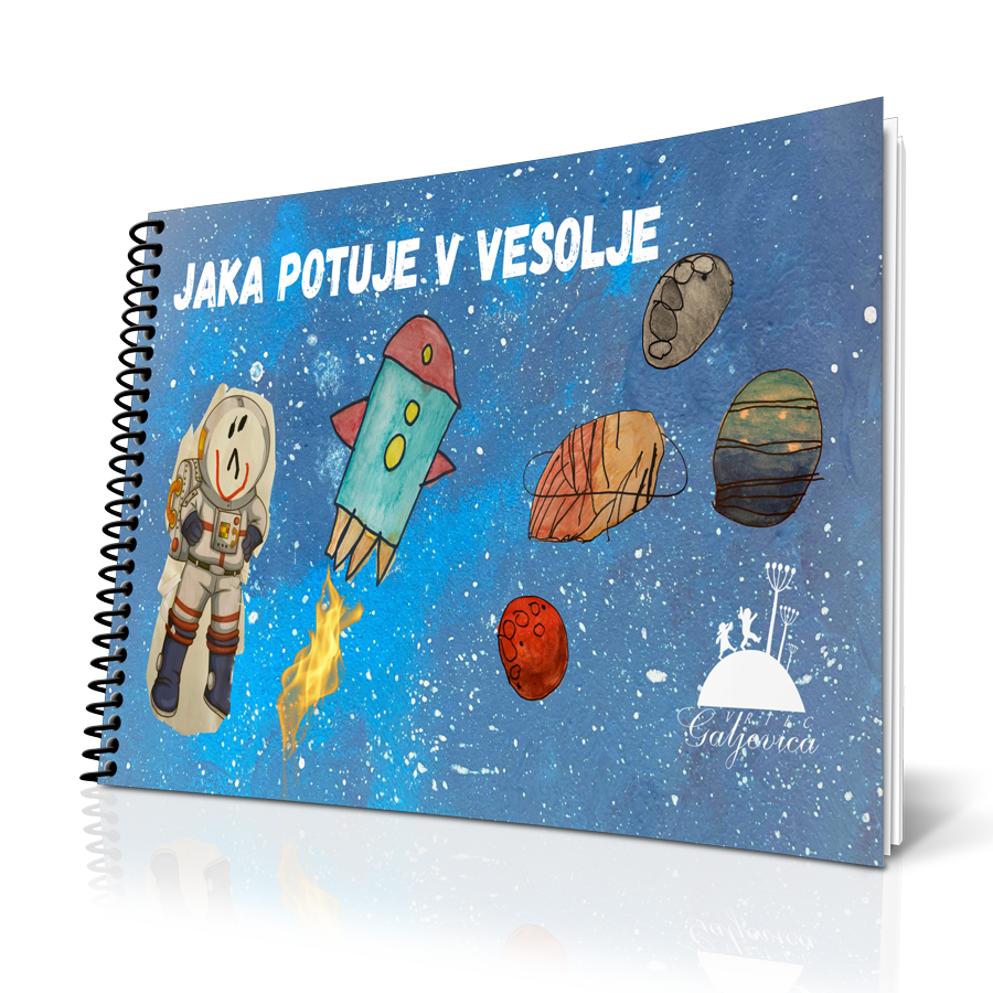 Jaka potuje v vesolje (Metulji 2024/25), Tip vezave: Špiralna vezava