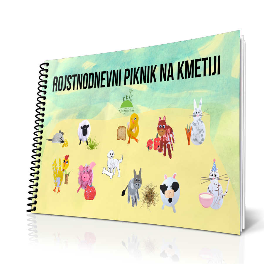 Rojstnodnevnik piknik na kmetiji (Lisičke 2024/25), Tip vezave: Špiralna vezava