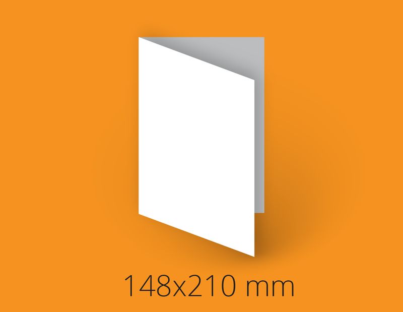 A5 4-page half-fold leaflets