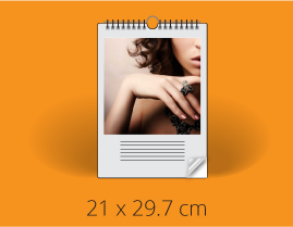 A4 wall calendar