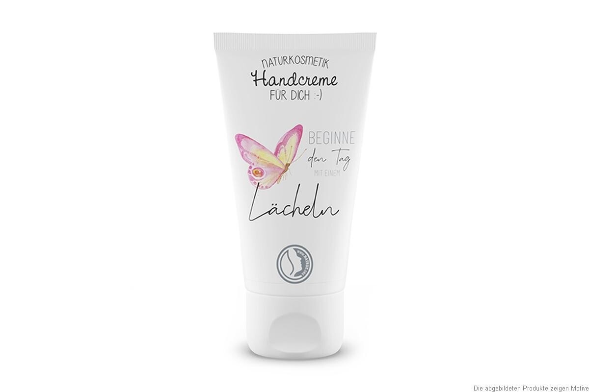 Handcreme &quot;Beginne den Tag mit einem Lächeln&quot;
