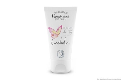 Handcreme &quot;Beginne den Tag mit einem Lächeln&quot;