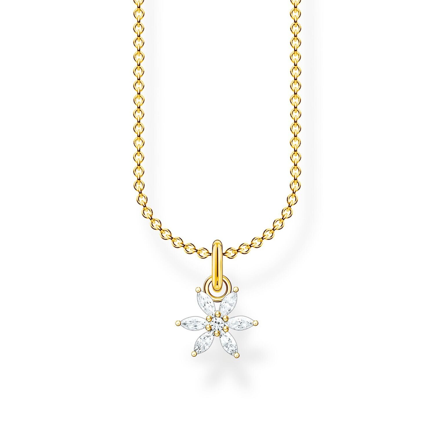 Thomas Sabo Kette &quot;Feine Blüte Gold&quot;