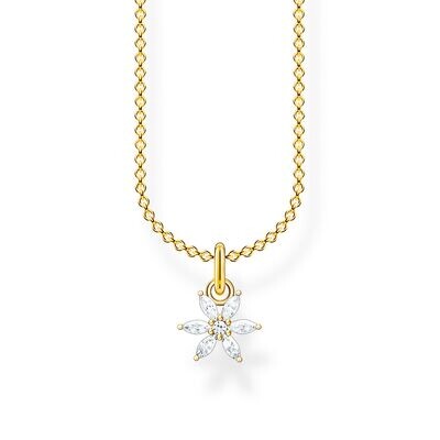 Thomas Sabo Kette &quot;Feine Blüte Gold&quot;