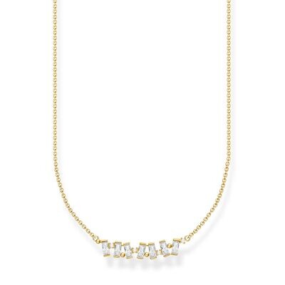 Thomas Sabo Kette &quot;weisse Steine Gold&quot;