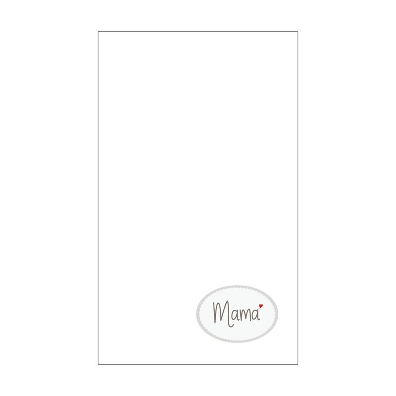 Gästehandtuch &quot;Mama weiss&quot;