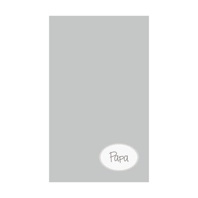 Gästehandtuch &quot;Papa grau&quot;